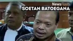  Jenazah politikus Partai Demokrat, Sutan Bhatoegana Siregar dimakamkan di TPU Giri Tama, Parung, Kabupaten Bogor, usai sholat Ashar.