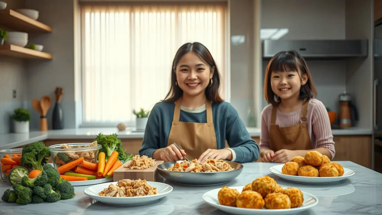 resep nugget ayam sayur