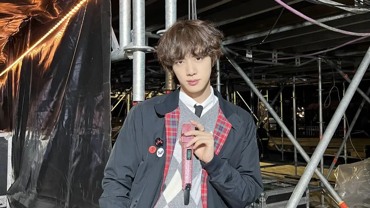 Jin BTS. (Foto: Dok. Instagram terverifikasi @jin)