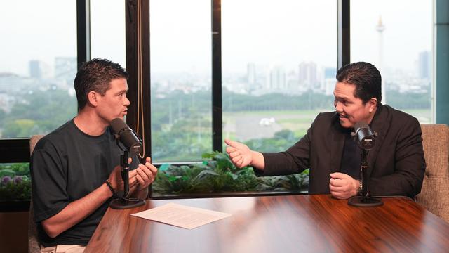 Erick Thohir dan Neal Petersen