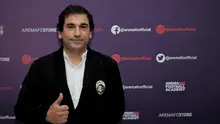 Pelatih baru Arema FC, Eduardo Almeida. (Bola.com/Iwan Setiawan)