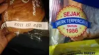 Tulisan nyeleneh di bungkus roti (Sumber: 1cak.com)