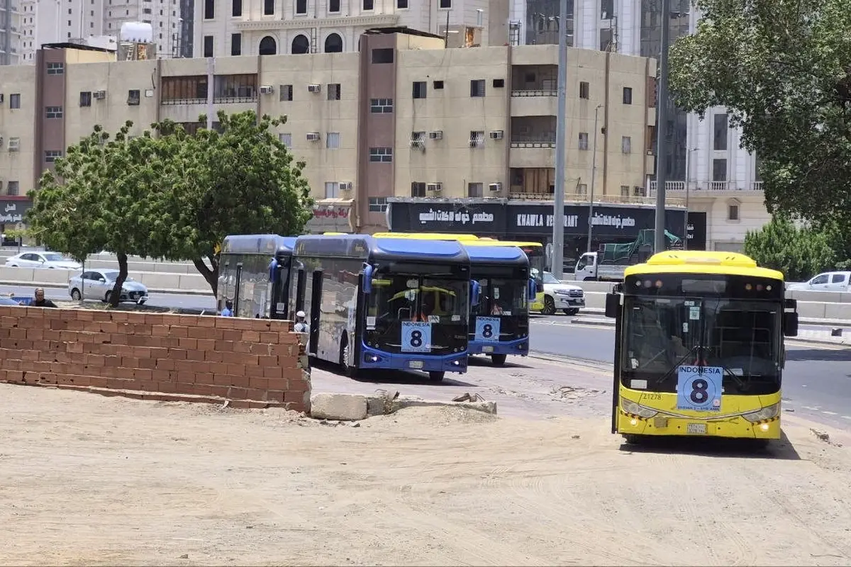 Bus Shalawat di Makkah Disetop Sementara Jelang Puncak Haji