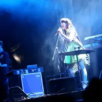 Kimbra tampil di We The Fest 2015. (Foto: Galih W. Satria/Bintang.com)