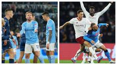 Dua tim ibu kota, Lazio dan AS Roma gagal memetik hasil mamkimal dalam laga pekan ke-20 Liga Italia 2022/2023, Senin (30/1/2023) dini hari WIB. Lazio yang menjamu Fiorentina harus puas bermain imbang 1-1, sementara AS Roma yang bertandang ke markas Napoli harus takluk 1-2 dari sang pemimpin klasemen sementara. (Kolase La Presse dan AP Photo)