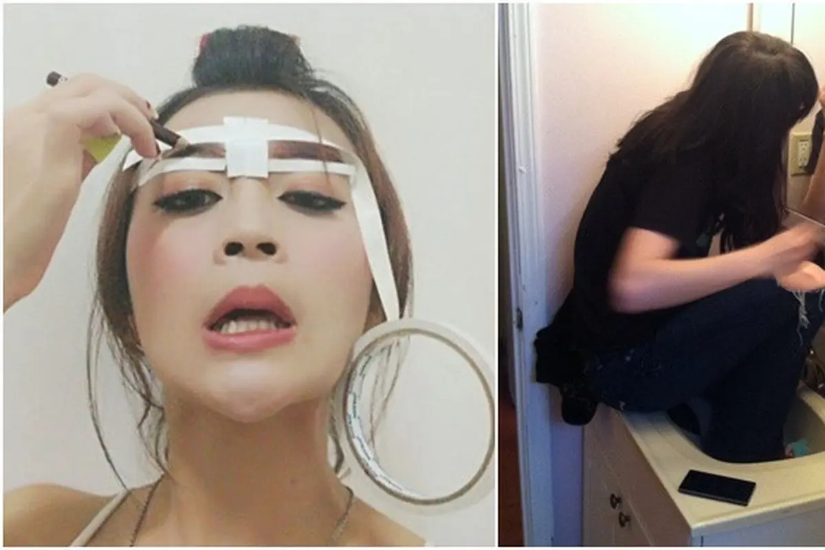 7 Potret Kocak Perjuangan Cewek Demi Terlihat Cantik Ini Bikin Geli