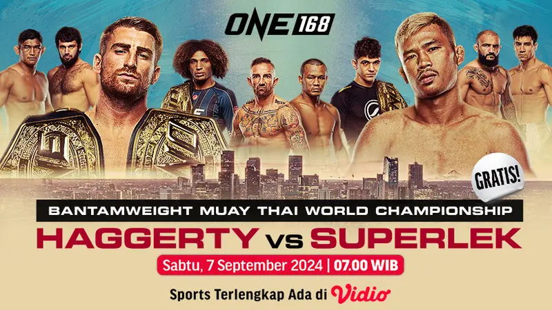 Live Streaming ONE Championship: ONE 168 di Vidio