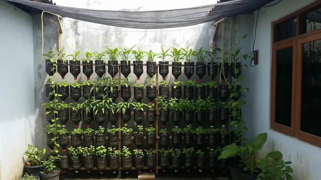 Cara Membuat Kebun Sayur Mini dari Galon Bekas dengan Self Watering