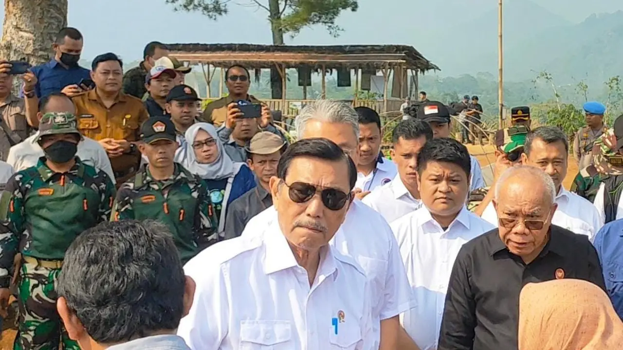 Menko Marves Luhut Binsar Pandjaitan