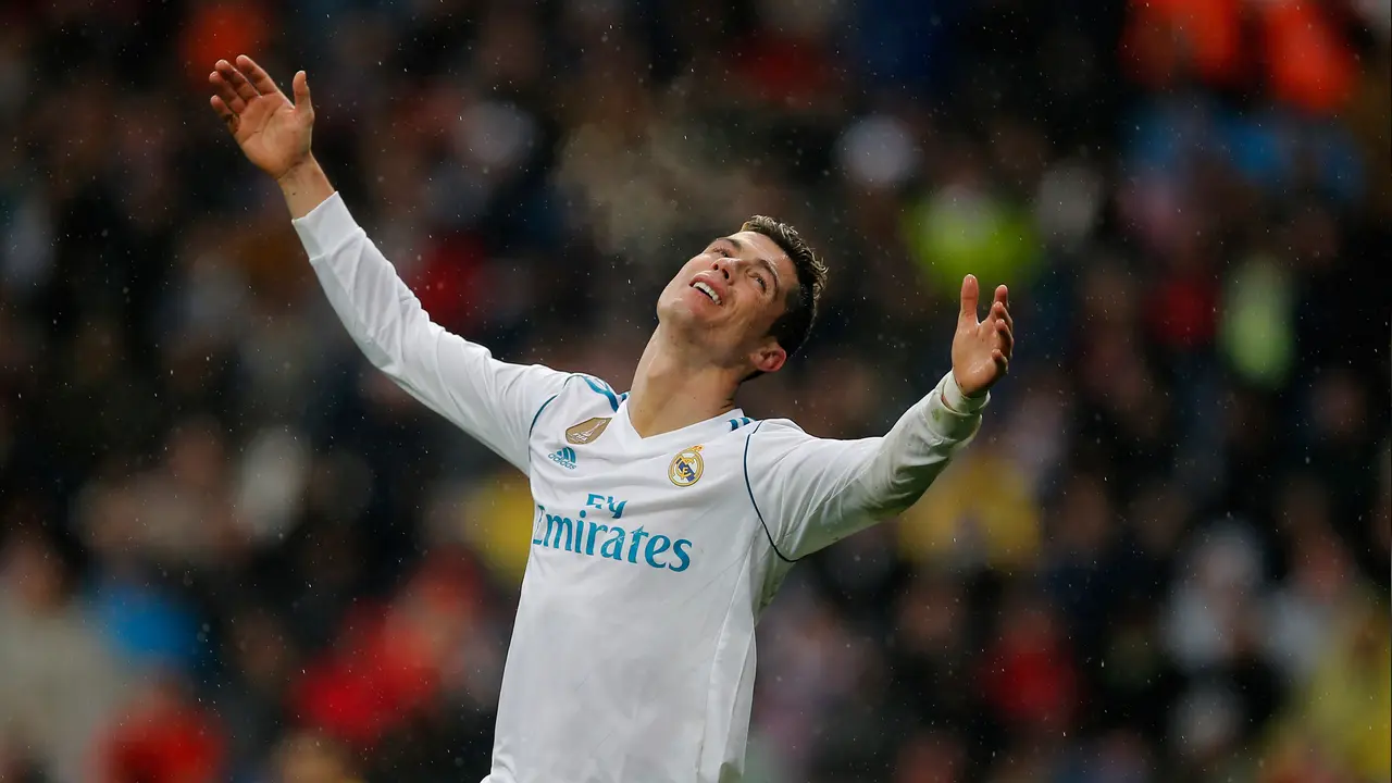 Ekspresi Ronaldo Saat Real Madrid Dipermalukan Villarreal