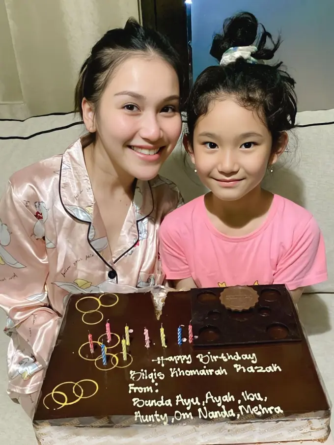 Ayu Ting Ting rayakan ultah Bilqis (Instagram/ayutingting92)
