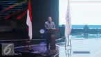 Menristek-Dikti Muhammad Nasir memberikan kuliah perdana di studio Indosiar, Jakarta, Rabu (31/8). Menristek memberikan dukungan dalam program ini dan memberikan saran untuk dibuatkan sertivikasi profesi di akademi tersebut. (Liputan6.com/Angga Yuniar)