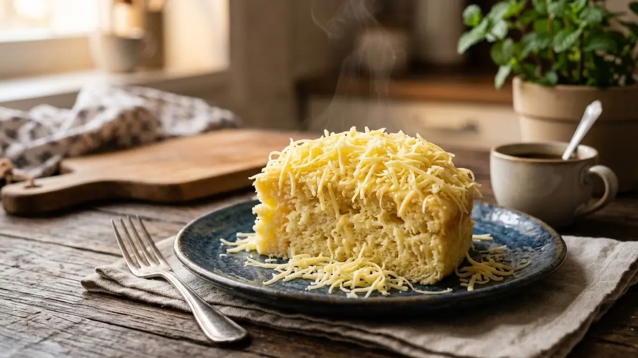 Resep Kue Tape Keju Kukus (AI Generated)
