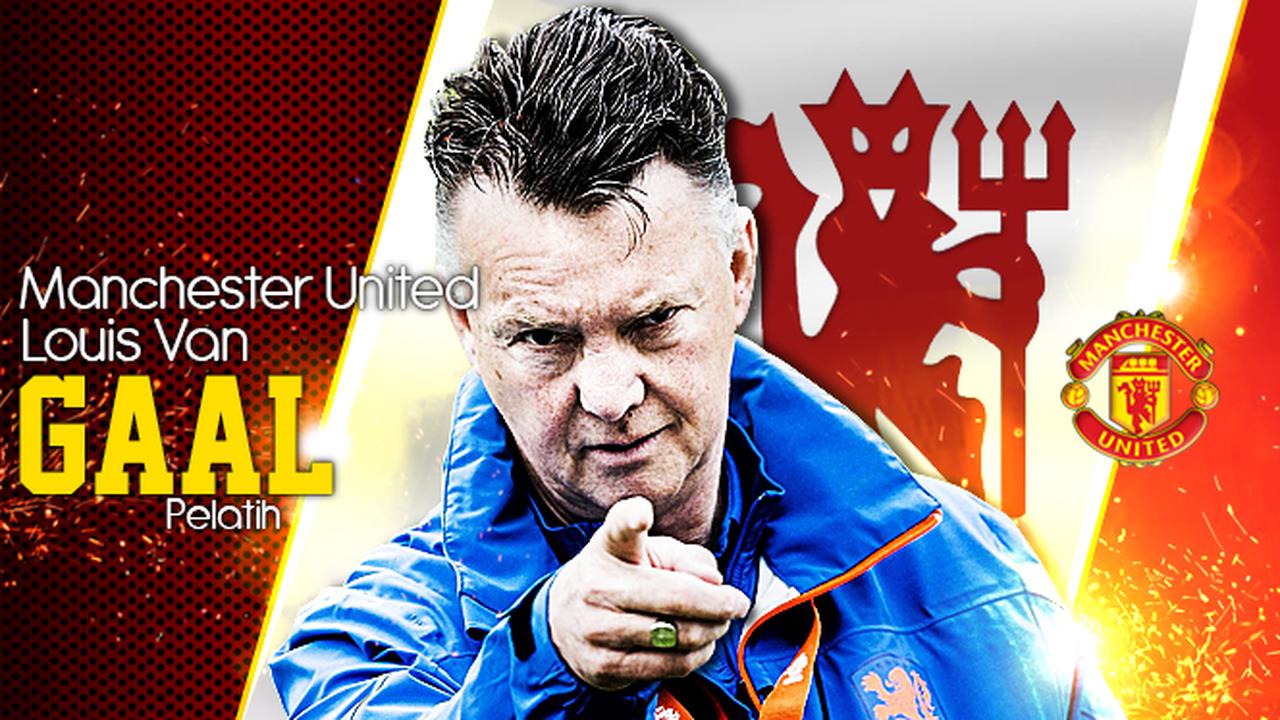 Ilustrasi Louis van Gaal
