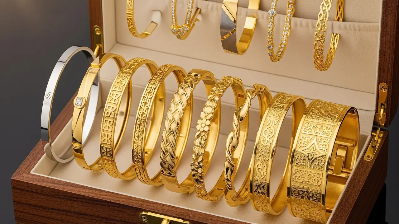 Model Gelang 8 Gram 24 Karat Emas