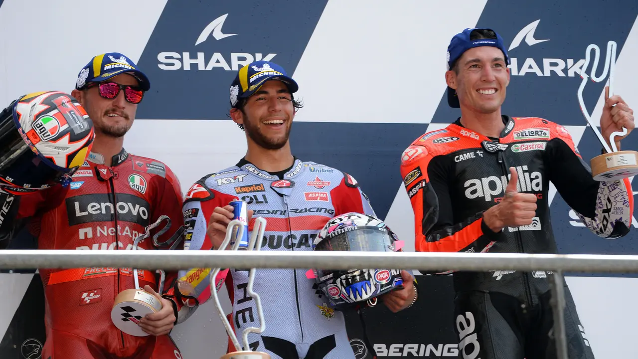 FOTO: Enea Bastianini Tercepat di MotoGP Prancis 2022