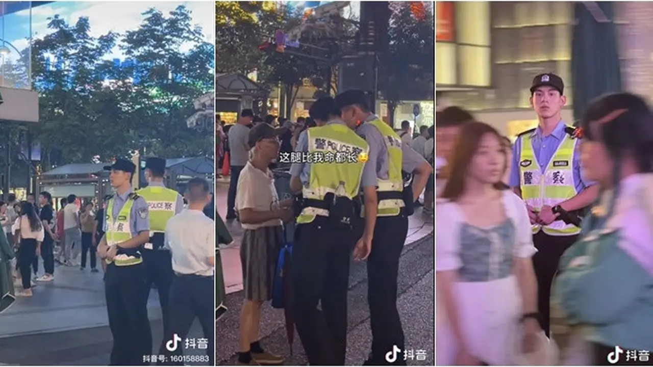 Demi Asian Games ke-19, China Kumpulkan Polisi Tampan dari Penjuru Negeri ke Hangzhou