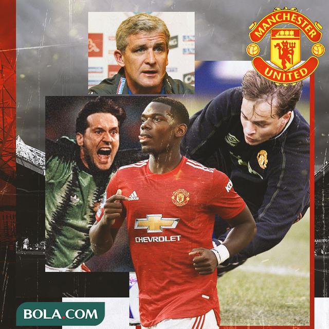 Manchester United - Paul Pogba, Les Sealey, Mark Hughes, Mark Bosnich