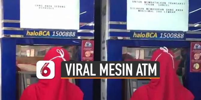 VIDEO: Viral Mesin ATM Tampilkan Transaksi Nasabah Secara Terbuka