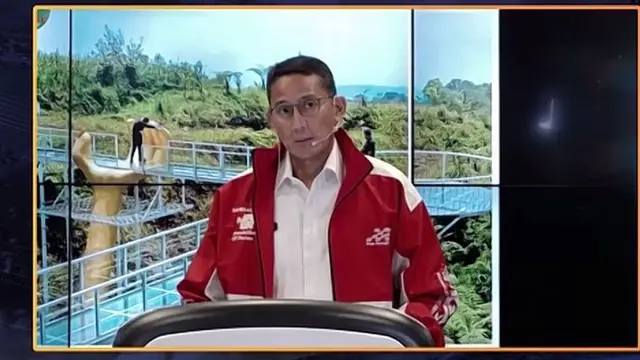 Menparekraf Sandiaga Uno dalam The Weekly Brief with Sandi Uno, Senin, 30 Oktober 2023