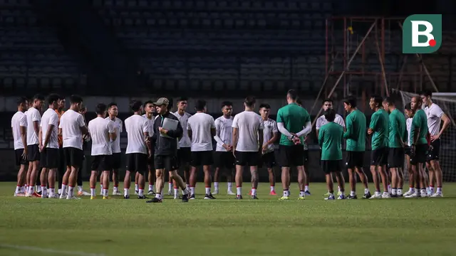 Official Training Menjelang Laga FIFA Match Day Antara Timnas Indonesia Vs Timnas Curacao
