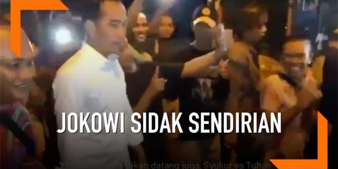 VIDEO: Rekaman Jokowi Diam-Diam Sidak ke Tambak Lorok