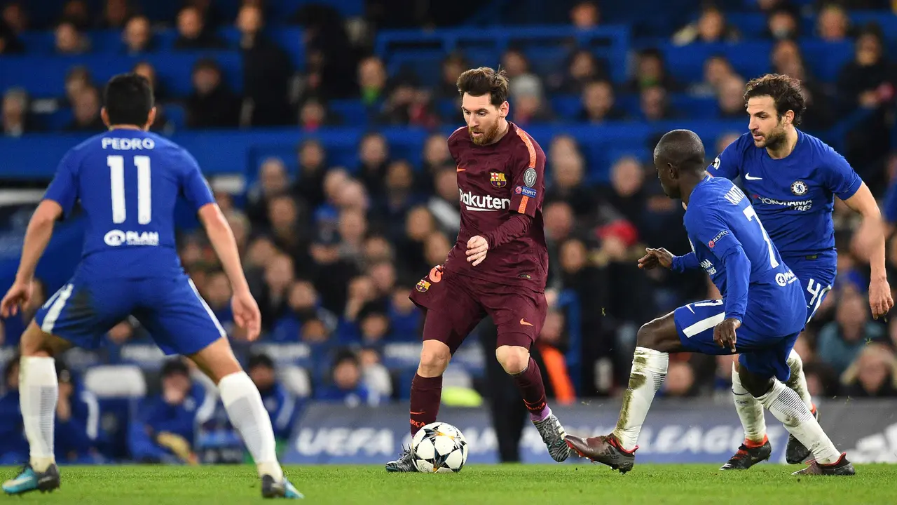 Chelsea-Barcelona-Lionel Messi