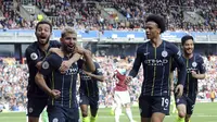 Cetak Gol Lawan Burnley, Sergio Aguero Samai Rekor Legenda Arsenal