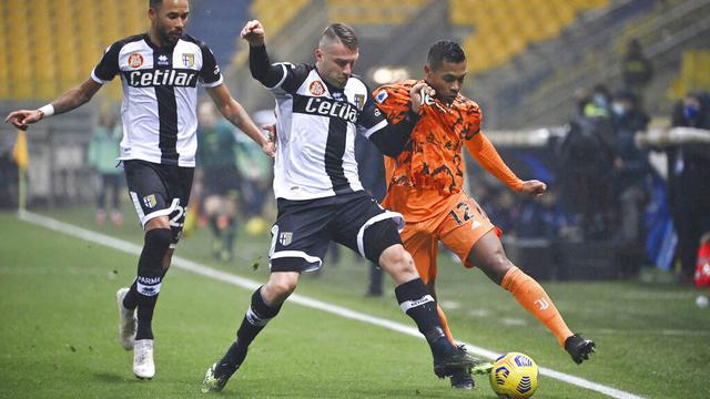 Foto Liga Italia: Cristiano Ronaldo Borong Dua Gol, Juventus Pesta Gol ke Gawang Parma
