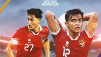 Timnas Indonesia U-23 - Rafael Struick dan Pratama Arhan nuansa Piala Asia U-23 2024 (Bola.com/Adreanus Titus)