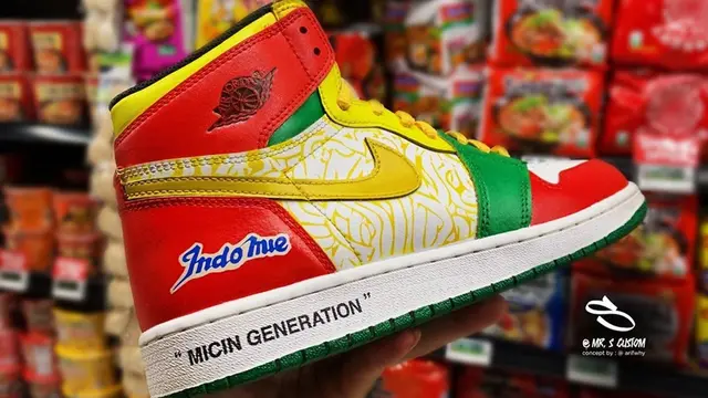 nike air jordan x indomie