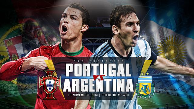 Ronaldo Dan Messi Jadi Starter Di Laga Portugal Vs Argentina Bola Liputan6 Com