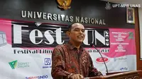 Dekan Fakultas Ilmu Sosial Ilmu Politik Universitas Nasional (UNAS) Jakarta Dr. Zulkarnain, M.Si.