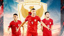 Timnas Indonesia - Justin Hubner, Jay Idzes, Rizky Ridho (Bola.com/Adreanus Titus)