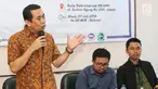 Founder KAHMIPreneur, Kamrussamad menjadi pembicara dalam Tadarus Ekonomi bertajuk Iklim Bisnis dan Stabilitas Harga Pasar, Jakarta, Minggu (7/6/2019). Tadarus Ekonomi membahas prospek ekonomi Indonesia pasca Pemilu 2019 yang dapat memberikan kepastian ekspektasi pasar. (Liputan6.com/Fery Pradolo)