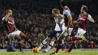 Kane 2 Gol, Spurs Pesta Gol ke Gawang West Ham
