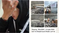 Potret masjid Zaskia Adya Mecca di Gaza. (sumber: Instagram/zaskiadyamecca)