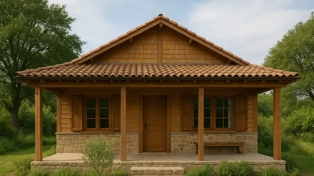 Rumah Minimalis Sederhana Bergaya Pedesaan (Foto: Rizka Nur Laily via ChatGPT)