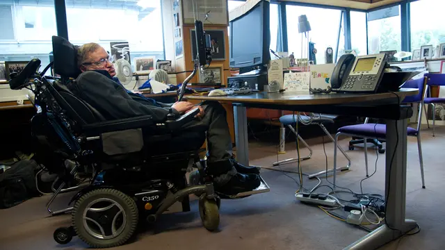 Ruang Kerja Stephen Hawking