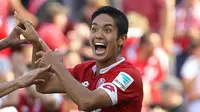 Striker FC Mainz asal Jepang, Yoshinori Muto. (AFP/Daniel Roland)