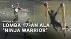 Makin ke sini, makin kreatif saja lomba menyambut 17-an. Di Surabaya, warga membuat lomba ala "Ninja Warrior" di sungai. Peserta harus melewati berbagai rintangan, seperti naik flying fox hingga bergelantungan di batang pisang.