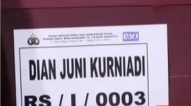 Ayah Dian meminta maaf kepada seluruh keluarga korban tragedi ledakan di Jalan MH Thamrin.