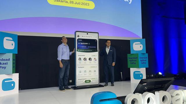GoTo Financial, unit bisnis financial technology PT GoTo Gojek Tokopedia Tbk (GOTO), resmi meluncurkan aplikasi GoPay. (Elga/Liputan6.com)
