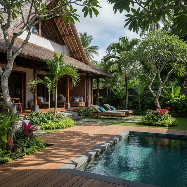 Desain Rumah Tropis Sederhana tapi Berkelas