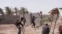 Polisi Irak kembali baku tembak dengan militan ISIS di Irak bagian timur.