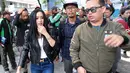 Telah menutup lembaran hitamnya bersama Amri, namun Cita Citata tetap bungkam ketika ditanya soal identitas pria yang kini diakui sedang dekat dengan dirinya belakangan ini. (Deki Prayoga/Bintang.com)