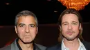 Sejak digugat cerai Jolie, kabarnya Pitt sudah menghabiskan malam-malamnya bersama Clooney di kediaman sahabatnya itu, untuk mengatasi rasa sedih dan menghapus kesedihannya. (AFP/Bintang.com)