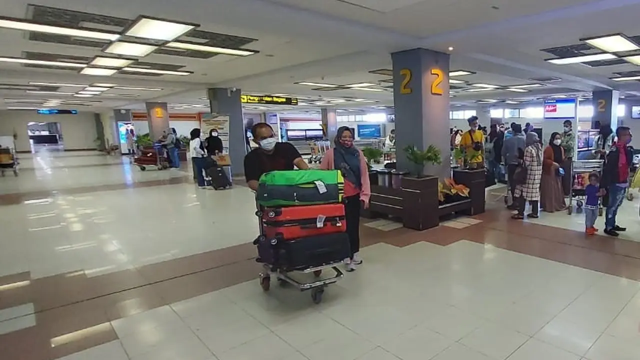 Jumlah kedatangan di BIM meningkat jelang larangan mudik lebaran 2021.