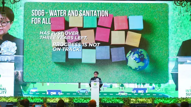 Utusan Khusus Sekretaris Jenderal PBB untuk Isu Air, Retno Marsudirini di ISF 2026. (Foto: Istimewa)