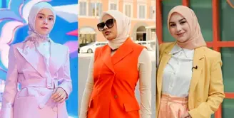 Mulai dari Lesti Kejora hingga Irish Bella, berikut potret mereka dengan mix and match blazer hijab yang bisa jadi inspirasi.